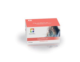 Quidel Digestive Test Kit QuickVue® TLI Lactoferrin 25 Tests CLIA Non-Waived - Case of 300 - 20345-CS