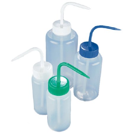 Globe Scientific Wash Bottle Globe Scientific Wide Mouth LDPE 500 mL (16 oz.) - Box of 5 - WGW236P-BX