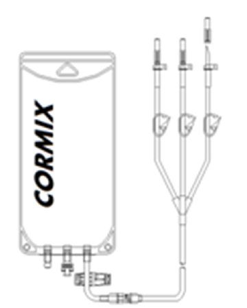 McKesson EVA Empty 3 Leg Bag McKesson 1000 mL - Case of 50 - 64120-CS