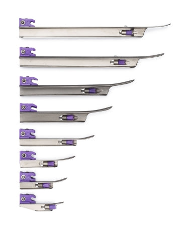 Sun Med Laryngoscope Blade IntuBrite™ Miller Size 1 Infant - Box of 20 - 1035.C-BX