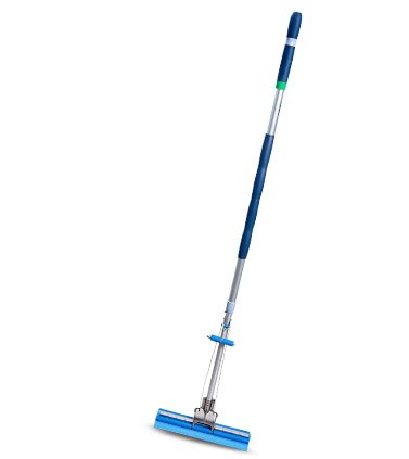 Connecticut Clean Room Cleanroom Mop Handle Roll-O-Matic® 48 Inch Length Aluminum Blue - Case of 6 - 1114-CS