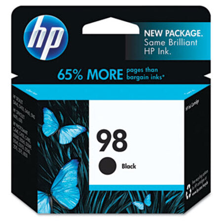 HP HP 98, (C9364WN) Black Original Ink Cartridge - Each - HEW-C9364WN-EA