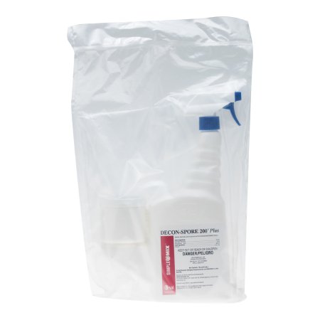 Veltek Associates DECON-SPORE® 200 Plus Surface Disinfectant Cleaner Peroxide Based Pump Spray Liquid 16 oz. Bottle Organic Scent Sterile - Case of 12 - DS200-06-16Z-01-CS