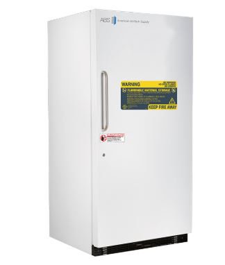 Horizon Scientific Inc Flammable Storage Refrigerator ABS® Laboratory Use 30 cu.ft. 1 Solid Door Cycle Defrost - Each - ABT-FRS-30-EA