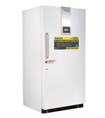 Horizon Scientific Inc Flammable Storage Refrigerator ABS® Laboratory Use 30 cu.ft. 1 Solid Swing Door Cycle Defrost - Each - ABT-FRP-30-TS-EA
