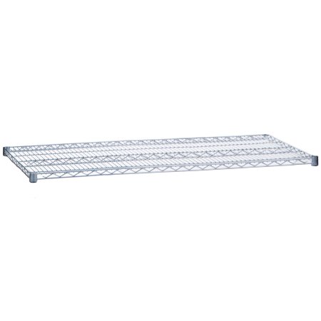 R & B Wire Products Single Wire Shelf Chrome Plated, 24 X 48 Inch - Each - SH2448-EA