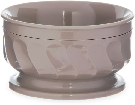 Culinary Depot Inc Pedestal Base Bowl Dinex® Latte Single Use Urethane Foam 4.38 Inch Diameter - Case of 48 - DX330031-CS