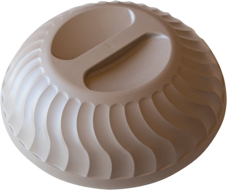 Culinary Depot Inc Insulated Dome Dinex® Latte Single Use Urethane Foam 10 Inch Diameter - Case of 12 - DX340031-CS