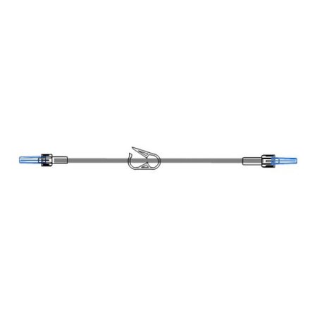 McKesson IV Extension Set McKesson Micro Bore 45 Inch Tubing Without Filter Sterile - Case of 50 - MS445-CS