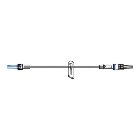 McKesson IV Extension Set McKesson Micro Bore 45 Inch Tubing Without Filter Sterile - Case of 50 - MS445S-CS