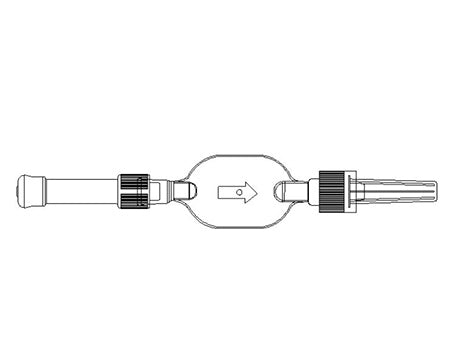 McKesson Long Term Catheter FIlter McKesson 0.2 Micron, Sterile - Case of 50 - MSF476-CS