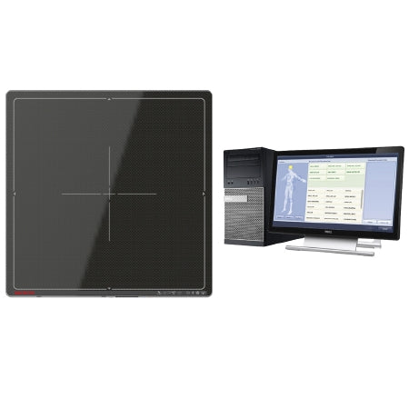 Rayence Inc DR Imaging Wireless Upgrade Package Rayence C-Series Wireless Cesium Panel 17 X 17 Inch 7.7 lbs. Battery Operated For use With 24 Inch Dell Monitor - Each - S0000438-PKG-EA