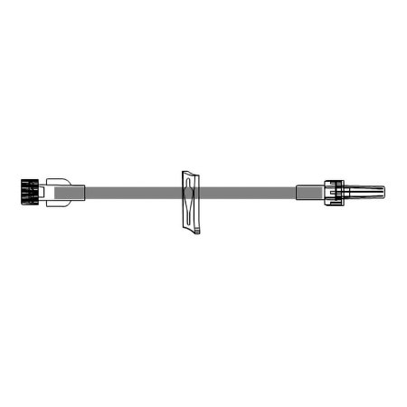 McKesson IV Extension Set McKesson Standard Bore 7 Inch Tubing Without Filter Sterile - Case of 50 - MS433-CS