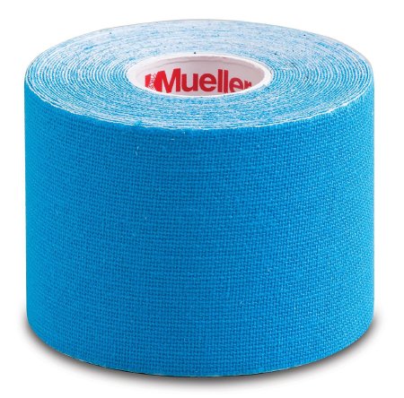 Mueller Sports Medicine Kinesiology Tape Blue 2 Inch X 5 Yard Adhesive NonSterile - Each - 6837-1-EA
