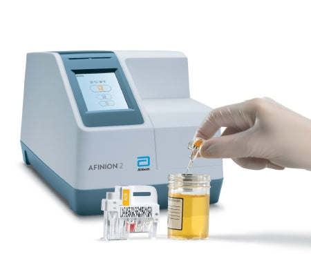 Abbott Rapid Dx North America LLC Urinalysis Test Kit Afinion™ ACR Renal Albumin / Creatinine / Creatinine Ratio Urine Sample 15 Tests CLIA Moderate Complexity - Box of 15 - 1116972-BX