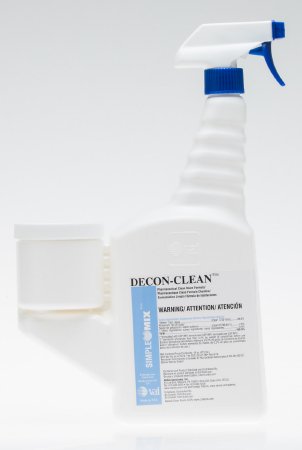 Veltek Associates DECON-CLEAN® Surface Disinfectant Cleaner Trigger Spray Liquid 16 oz. Bottle Scented Sterile - Case of 12 - DC-06-16Z-01-CS