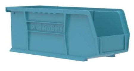 Akro-Mils Storage Bin AkroBins® Blue Plastic 4 X 4-1/8 X 10-7/8 Inch - CT/12 - 30224LTBLU-CT