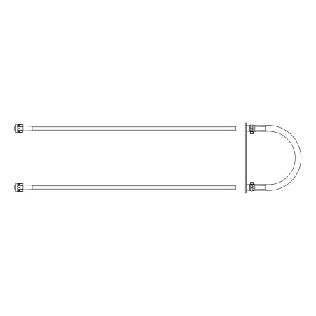 MPS Medical IV Pump Set ADP-3000 Pump Without Ports Without Filter 133 Inch Tubing - Pack of 10 - 17789HP3MLL-10PK-PK