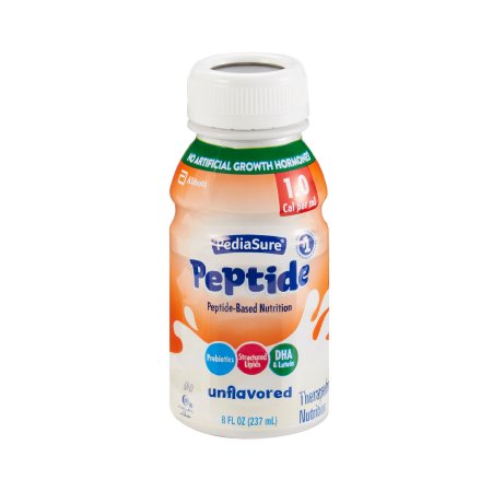 Abbott Nutrition Pediatric Oral Supplement PediaSure® Peptide 1.0 Cal 8 oz. Bottle Liquid Peptide Malabsorption / Maldigestion - Each - 67413-EA
