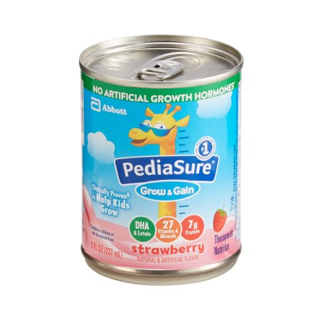 Abbott Nutrition Pediatric Oral Supplement PediaSure® Grow & Gain 8 oz. Can Liquid Calories - Case of 24 - 67525-CS