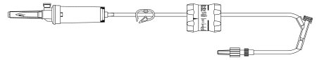 McKesson Primary IV Administration Set MedStream Gravity 1 Port 20 Drops / mL Drip Rate With Filter 92 Inch Tubing - Each - MS750E-EA