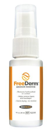 Bioderm Adhesive Remover FreeDerm® Liquid 1 oz. - Each - 52200-EA