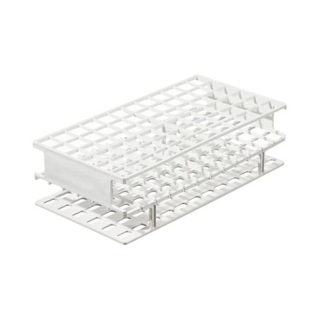 Thermo Scientific Nalge Centrifuge Tube / Test Tube Test Tube Rack Nalgene™ Unwire™ 72 Place 16 mm Tube Size White 2-3/4 X 5 X 9-3/4 Inch - Case of 8 - 5976-0016-CS