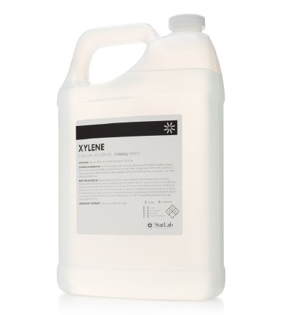 StatLab Medical Products Histology Reagent Xylene Laboratory Grade 90 to 100% w/w 1 gal. - Case of 4 - 8400-1-CS