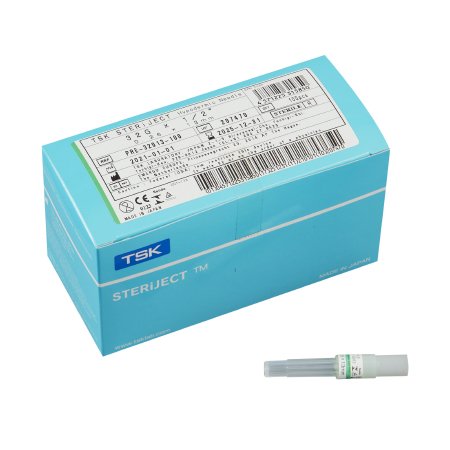AirTite Products Hypodermic Needle TSK SteriJect® Premium 9 mm Length 32 Gauge Regular Wall Without Safety - Box of 100 - TSK3209C-BX