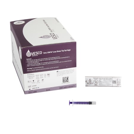 Vesco Medical Enteral / Oral Syringe Vesco® Enfit Tip Without Safety - Each - VED-603EO-EA