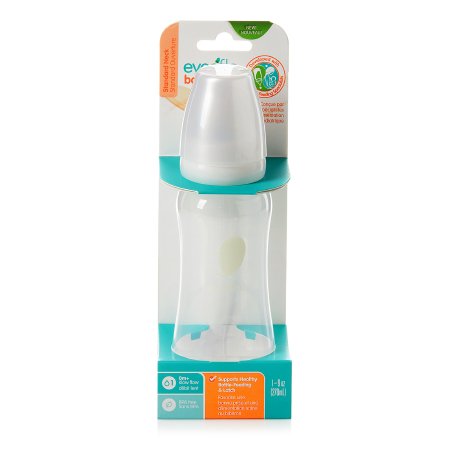 Evenflo Baby Bottle Evenflo Feeding Balance + Standard Neck 9 oz. Food Grade Material - Case of 12 - 1099111-CS