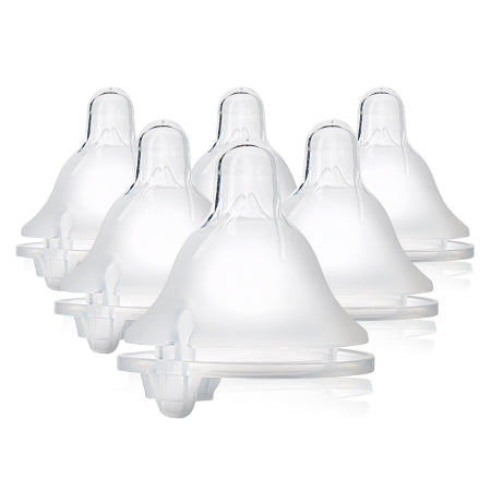 Evenflo Nipple Evenflo Feeding Balance + Wide Neck Fast Flow / X-Cut Tip Ages 8 Months and Up - Case of 12 - 2146311-CS