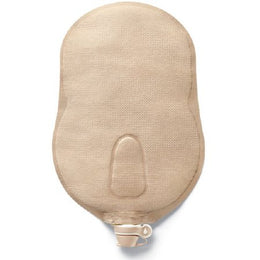 Hollister Urostomy Pouch Premier™ One-Piece System 9 Inch Length Drainable Flat, Trim to Fit - Box of 10 - 84497-BX