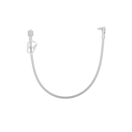 Avanos Medical Sales LLC Threaded Extension Set MIC-KEY* SECUR-LOK* Right Angle Connector - Case of 5 - 0126-24-CS