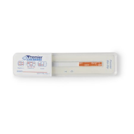 Premier Biotech Drugs of Abuse Test Kit Premier Bio-Dip Single Drug Oxycodone (OXY) Urine Sample 25 Tests - Case of 25 - PDA-OXY-25-CS
