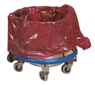 Sandel Medical Industries Kickbucket Bag SANDEL® STAT-BAG™ Red Bag Resin - Case of 500 - KBR-CS