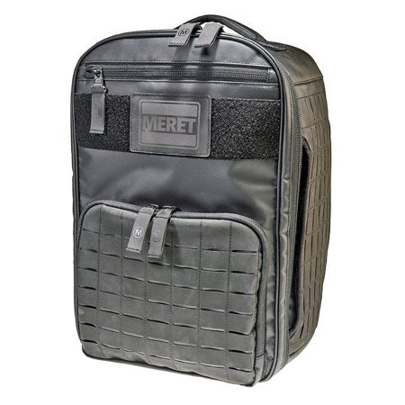 Cramer Decker Medical Inc EMS Backpack Meret V.E.R.S.A.™ PRO X Tactical Black Infecton Control Material 10-1/2 X 13 X 18-1/2 Inch - Each - M8127TB-EA