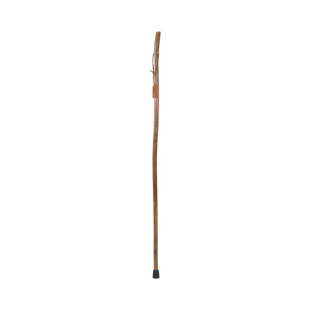 Mabis Healthcare Walking Stick Brazos™ Free Form Wood 55 Inch Height Hickory - Each - 602-3000-1126-EA