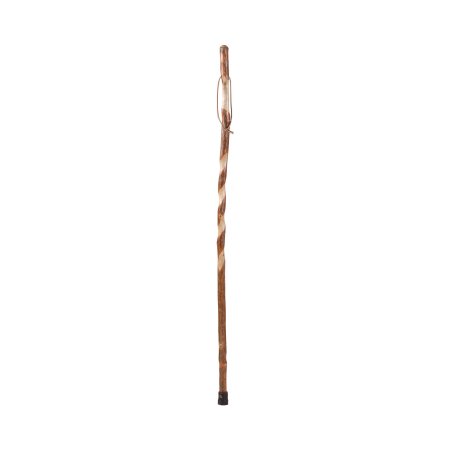 Mabis Healthcare Walking Stick Brazos™ Twisted Wood 48 Inch Height Sassafras - Each - 602-3000-1317-EA