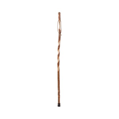Mabis Healthcare Walking Stick Brazos™ Twisted Wood 55 Inch Height Sassafras - Each - 602-3000-1318-EA