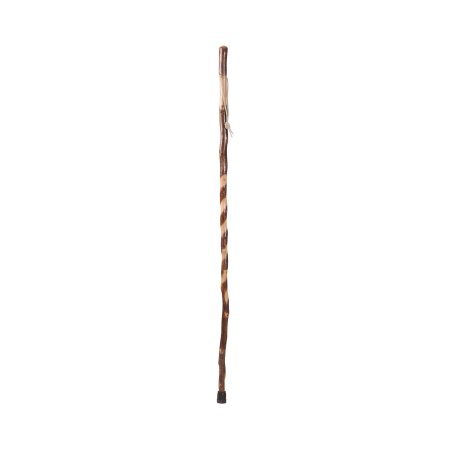 Mabis Healthcare Walking Stick Brazos™ Twisted Wood 55 Inch Height Sweet Gum - Each - 602-3000-1322-EA