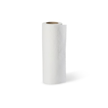 McKesson Headrest Paper McKesson 8-1/2 Inch Width White Crepe - Case of 25 - 143-70091N-CS