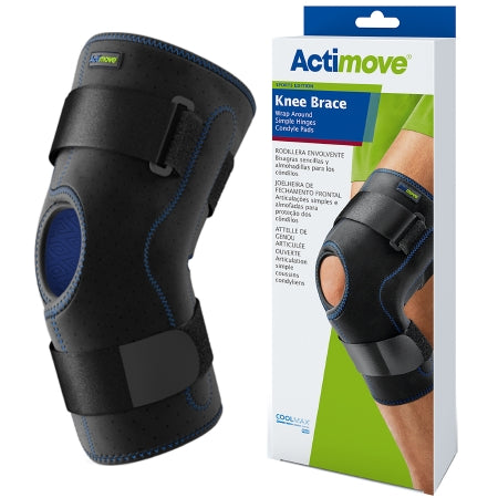 BSN Medical Knee Brace Actimove® Sports Edition X-Large D-Ring / Hook and Loop Strap Closure 20 to 22 Inch Thigh Circumference Left or Right Knee - Each - 7311804-EA