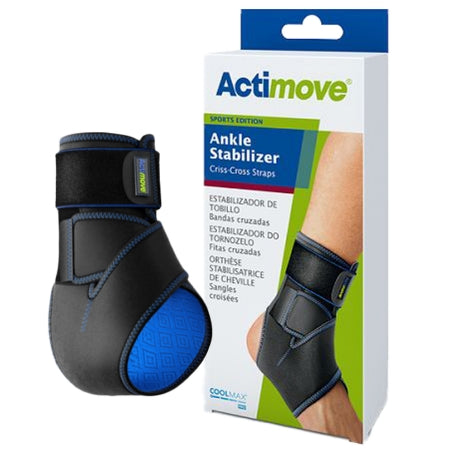 BSN Medical Ankle Stabilizer Actimove® Sports Edition One Size Fits Most Hook and Loop Strap Closure Foot - Each - 7561130-EA
