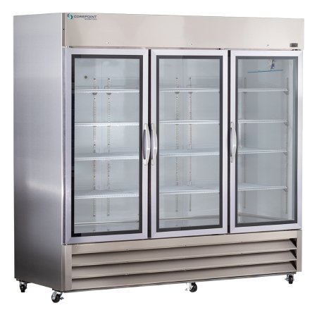 Horizon Scientific Inc Refrigerator Corepoint™ Scientific General Purpose 72 cu.ft. 3 Swing Glass Doors Cycle Defrost - Each - GPR723SSG/0-EA