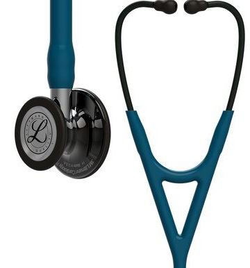 3M Cardiology Stethoscope 3M™ Littmann® Blue 1-Tube 27 Inch Tube Double-Sided Chestpiece - Each - 6234-EA