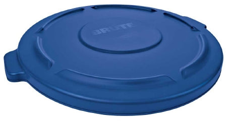 RJ Schinner Co Trash Can Lid Rubbermaid® Brute® Round, Snap On, Blue, 2 X 22-1/4 Inch - Case of 6 - FG263100BLUE-EA-CS
