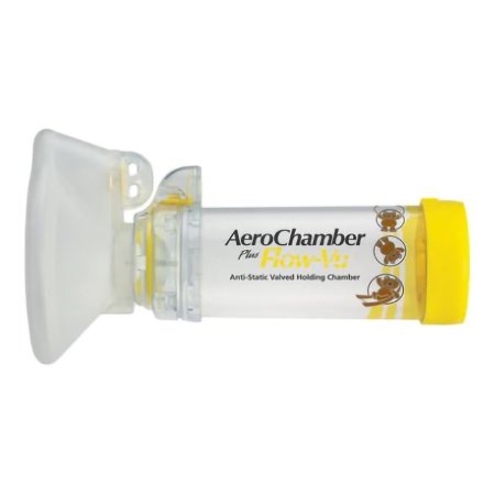 Monaghan Medical Valved Holding Chamber AEROCHAMBER PLUS® FLOW-VU® - Case of 10 - 88910-CS