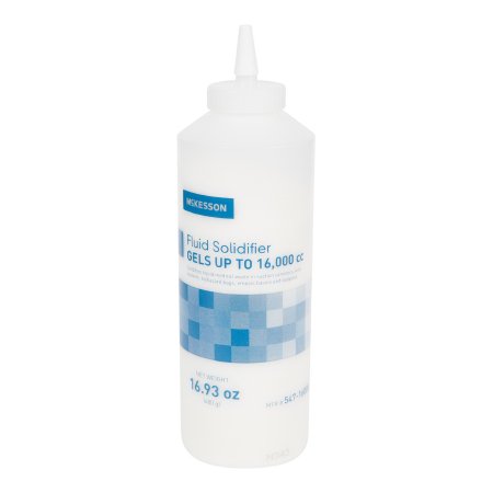 McKesson Fluid Solidifier McKesson 16,000 cc Spout Cap Bottle 16 oz. - Each - 547-16000-EA