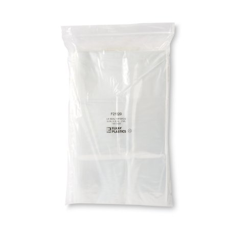 Elkay Plastics Reclosable Bag 18 X 20 Inch LDPE Clear Zipper Closure - Case of 500 - F21820-CS